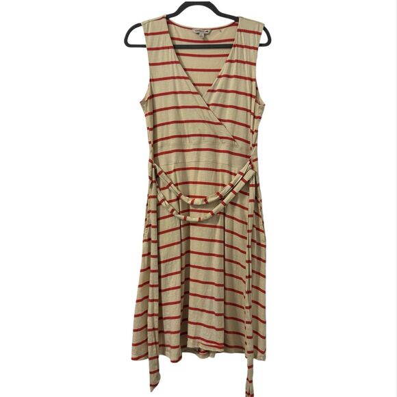 Toad & Co Womens Dress Large Cue Wrap Front Organic Athletic Outdoor Lyocell - Picture 1 of 6